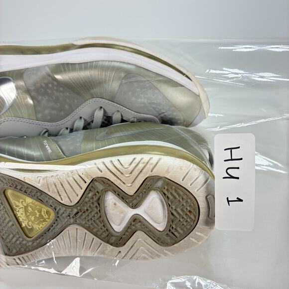 Nike LeBron 8 V2 Low Wolf Grey Basketball Sneakers Shoes 456849-002 Mens Size 11
